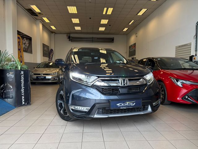 Image for 2019 Honda CR-V 2.0 Hybrid Irish Car I-mmd SR E 5DR Auto. NCT & Tax, Full Leather, Alloy Wheels, Heated Seats, MFSW, Dual Climate Control, Hands Free, USB, Reverse Camera, Full Electrics, Automatic Lights and more.