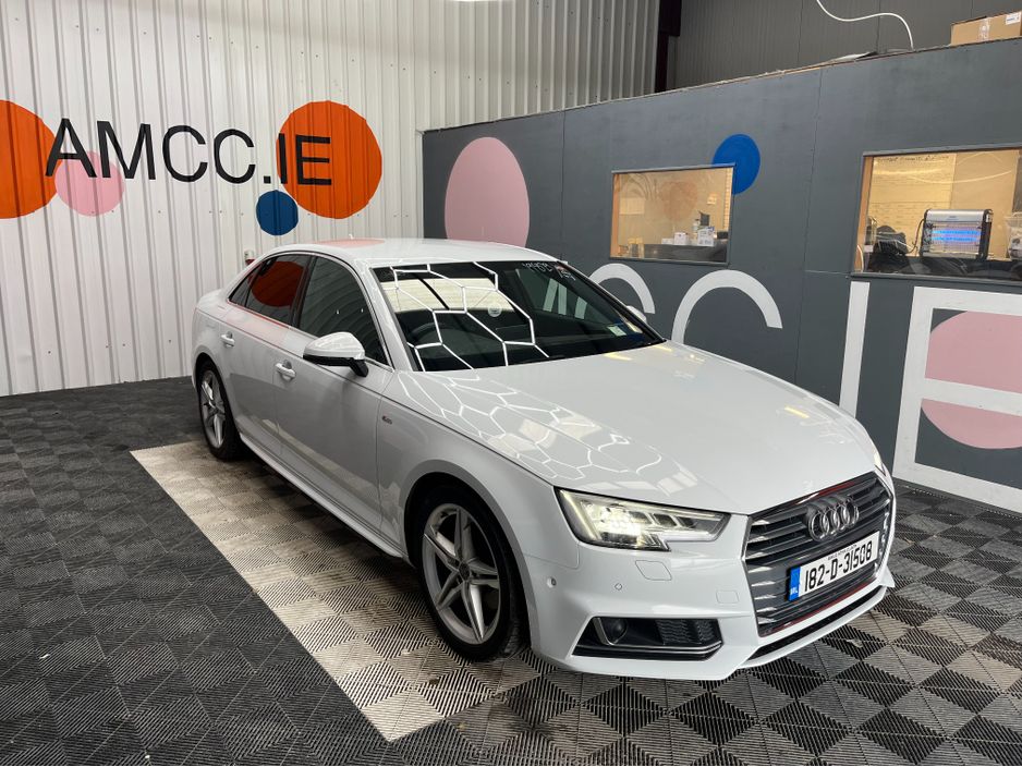 Image for 2018 Audi A4 €23950 2018 AUDI A4 TFSI SPOILER SLAI 2.0 AUTOMATIC / CRUISE CONTROL / 360° CAMERA / ELECTRIC HEATED SEATS / PADDLE SHIFTERS AND MORE