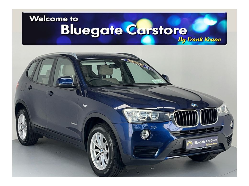 Image for 2016 BMW X3 SDRIVE18D SE**KEYLESS START**MULTIFUNCTIONAL STEERING WHEEL**CREAM LEATHER INTERIOR**FRONT HEATED SEATS**DRIVE MODES**BLUETOOTH**ISOFIX**FINANCE AVAILABLE**