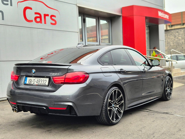 Image for 2019 BMW 4 Series 420i M Sport Gran Coupe, 20" Alloys, Lip Kit, Black Leather, Heated Seats, Nav, Parking Sensors - First Reg in May 2019 - Trade in Price €25, 999