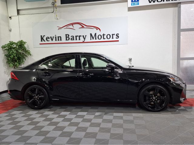 Image for 2017 Lexus IS 300h 2.5 HYBRID SPORT AUTOMATIC **HIGH SPEC / VERY LOW MILEAGE / FACELIFT MODEL / 18" GLOSS BLACK ALLOY WHEELS / ACTIVE RADAR CRUISE CONTROL / HALF LEATHER / HEATED FRONT SEATS / REVERSE CAMERA / SAT NAV**