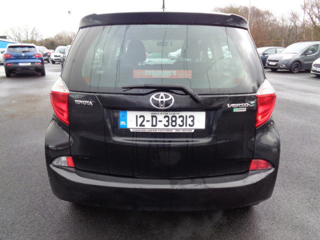 Image for 2012 Toyota Yaris Verso 1.3 Petrol Terra 5DR 