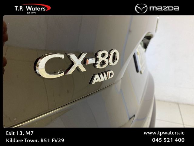 Image for 2025 Mazda CX-80 EXCLUSIVE-LINE - PHEV - FULL BLACK LEATHER INTERIOR - 6 YEAR MAZDA WARRANTY