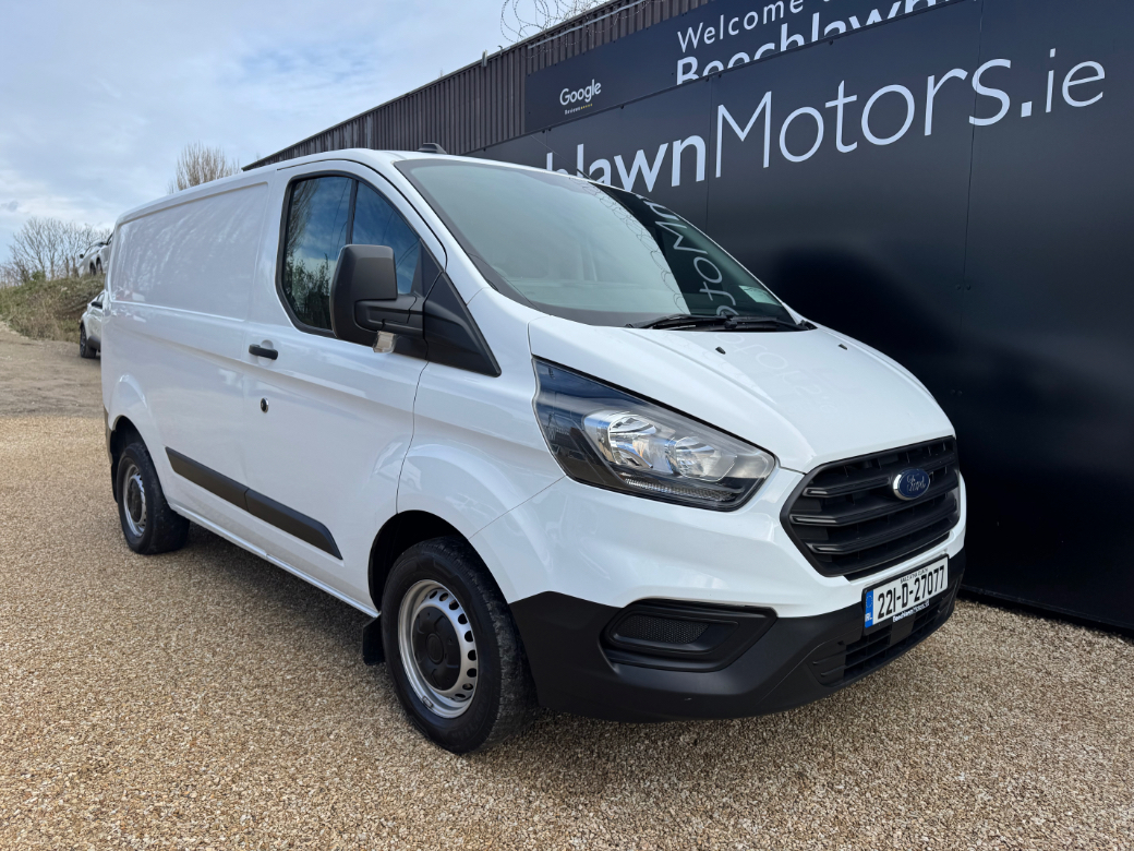 Image for 2022 Ford Transit Custom 2.0 TDCI 105 PS SWB // PRICE EXCL. VAT // ONE OWNER // 04/26 CVRT // BLUETOOTH, ELECTRIC WINDOWS AND MULTI FUNCTIONAL STEERING WHEEL // 