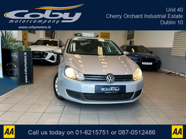 Image for 2012 Volkswagen Golf 1.2 5DR Auto. New NCT, 2Keys, Alloy Wheels, Handsfree, Auto Lights/ Wipers, Air Conditioning, USB/AUX, Folding Rear Seats, Electric Windows/Mirrors, Bluetooth and more.