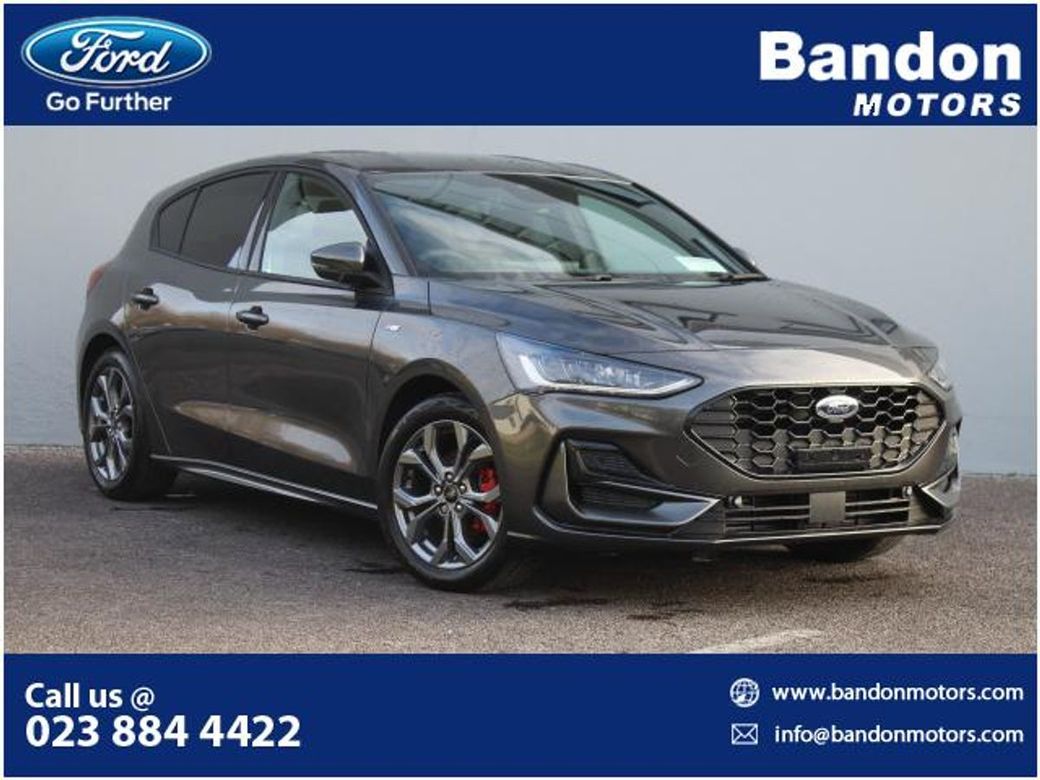 Image for 2025 Ford Focus Book 252 Now - 3.9% PCP / Up to €2, 000 to be saved on Ford Options. ST-LINE EcoBoost 1.0 MHEV. Check out this BRAND NEW Focus. Looks MINT inside and out. ENJOY every single drive in style!! Come gi