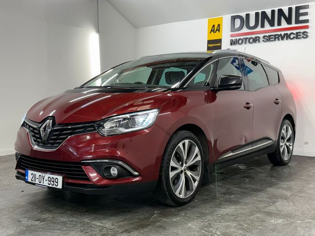 Image for 2021 Renault Grand Scenic **SIGNATURE**7 SEATS**PANORAMIC ROOF**SAT NAV**PARK ASSIST**LANE ASSIST**HEAD UP DISPLAY**REVERSE CAMERA**FRONT AND REAR PARKING SENSORS**TOUCH SCREEN MEDIA/RADIO**BLUETOOTH PHONE/STREAMING**