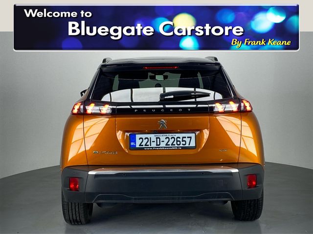 Image for 2022 Peugeot 2008 136BHP 50 KWH 4DR AUTO GT LINE**HALF LEATHER HALF CLOTH INTERIOR**FRONT HEATED SEATS**TOUCH SCREEN MEDIA DISPLAY**BLUETOOTH**SATNAV**REVERSE CAMERA**PARKING SENSORS**DRIVE MODES**ISOFIX**