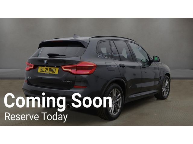 Image for 2021 BMW X3 30E M SPORT (OYSTER LEATHER) X-DRIVE AUTOMATIC **ONE OWNER / APPLE CARPLAY / COMFORT ACCESS / ELECTRIC BOOTLID / HEATED STEERING WHEEL / SAT NAV / REVERSE CAMERA / WIRELESS PHONE CHARGING**