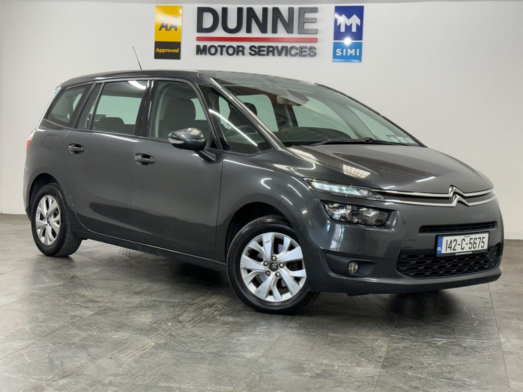 Image for 2014 Citroen C4 Picasso **VTR AIRDREAM MODEL **7 SEATS **MULTI FUNCTION STEERING WHEEL **CRUISE CONTROL **SPEED LIMITER **TOUCHSCREEN BLUETOOTH RADIO **DIGITAL CLUSTER **DUAL DIGITAL CLIMATE CONTROL **LED HEADLIGHTS AND TAIL