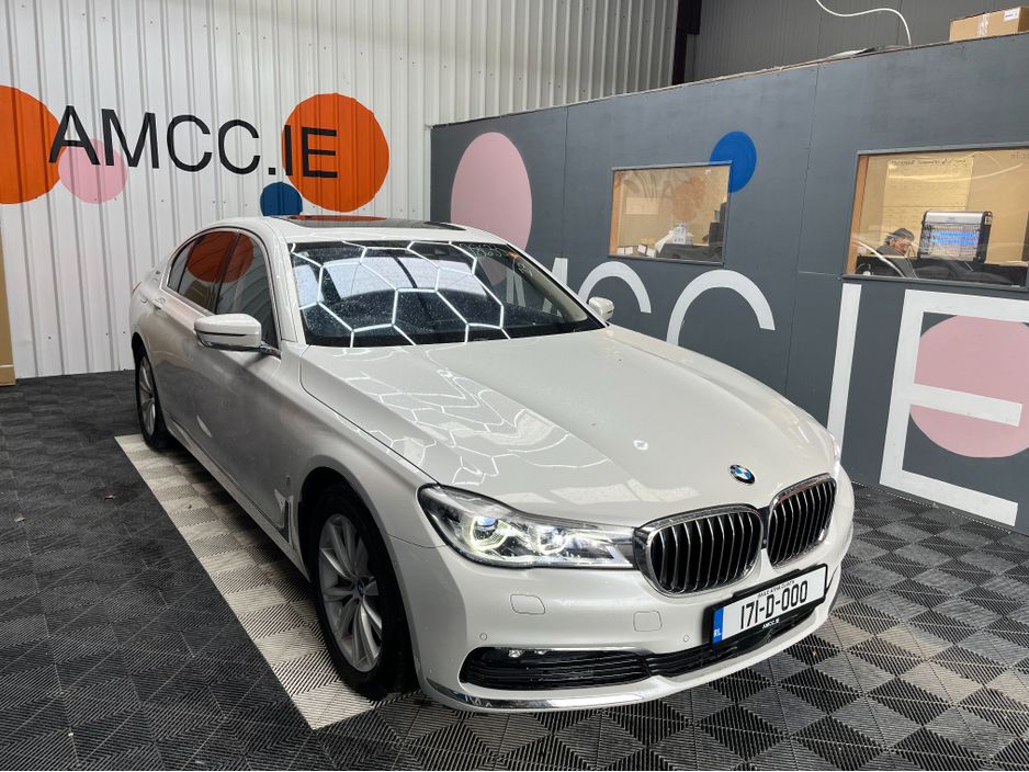 Image for 2017 BMW 7 Series €26950 2017 BMW 740E I PERFORMANCE 2.0 AUTOMATIC / CRUISE CONTROL / 360° CAMERA / ELECTRIC MEMORY HEATED & MASSAGING SEATS / PANORAMIC SUNROOF / AMBIENT LIGHTS