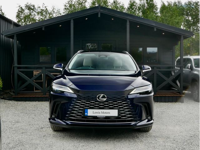 Image for 2023 Lexus RX450h+ PHEV PREMIUM, IRISH CAR, HUGE SPEC, AMMONITE SAND LEATHER INTERIOR, MARK LEVINSON SOUND SYSTEM, HEATED/ COOLED SEATS, 360 CAMERA, TILT AND SLIDE PAN ROOF, HUD, ELECTRIC SEATS, ADAPTIVE CRUISE CONTROL