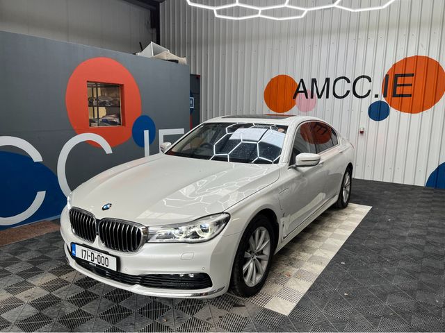 Image for 2017 BMW 7 Series €26950 2017 BMW 740E I PERFORMANCE 2.0 AUTOMATIC / CRUISE CONTROL / 360° CAMERA / ELECTRIC MEMORY HEATED & MASSAGING SEATS / PANORAMIC SUNROOF / AMBIENT LIGHTS