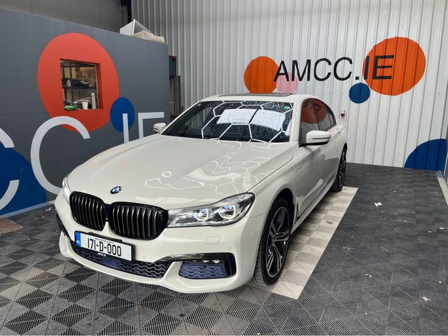 Image for 2017 BMW 7 Series €25950 2017 BMW 740E iPERFORMANCE M-SPORT 2.0 AUTOMATIC / CRUISE CONTROL / 360° CAMERA / ELECTRIC MEMORY HEATED & MASSAGING SEATS / AMBIENT LIGHTS / PANORAMIC SUNROOF AND MORE