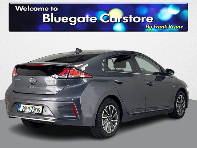 Image for 2020 Hyundai Ioniq PREMIUM EV**DIGITAL DASH**TOUCHSCREEN BLUETOOTH MEDIA**HEATED MULTIFUNCTIONAL STEERING WHEEL**HEATED SEATS**REVERSE CAMERA**PARKING SENSORS**DRIVE MODES**KEYLESS START**AUTO LIGHTS**AUTO WIPERS**