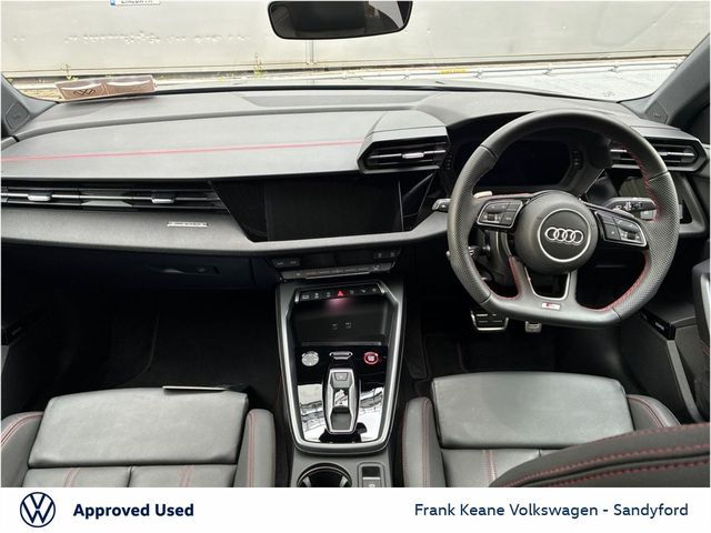 Image for 2025 Audi S3 Panoramic Roof *S3* Saloon 2.0TFSI 333HP Quattro @Frank Keane Volkswagen South Dublin