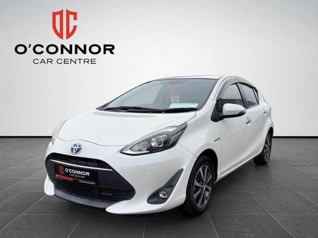 Image for 2018 Toyota Aqua "White, wise and wickedly efficient — the hybrid that makes every mile feel easy"