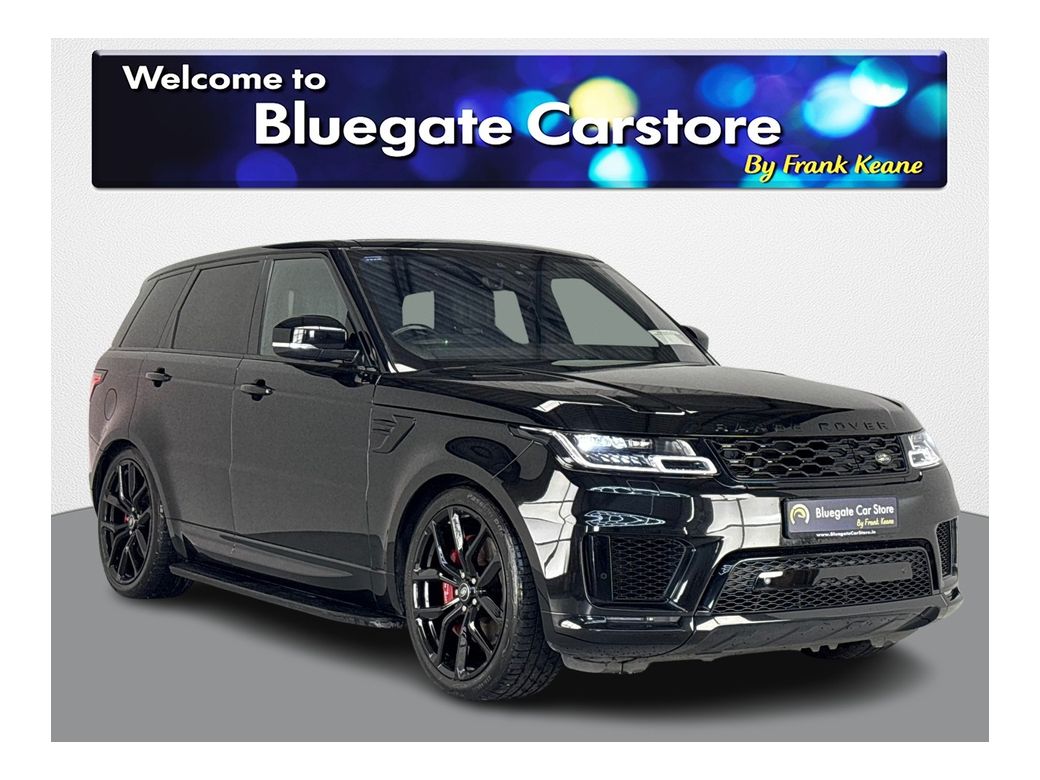 Image for 2022 Land Rover Range Rover Sport 2.0 P400E HSE**PANORAMIC ROOF**NEW 22"ALLOYS**BLACK LEATHER INTERIOR**FRONT HEATED ELECTRIC SEATS**MERIDIAN SOUND SYSTEM**TOUCH SCREEN CLIMATE CONTROL**TOUCH SCREEN INFOTAINMENT**REVERSE CAMERA**