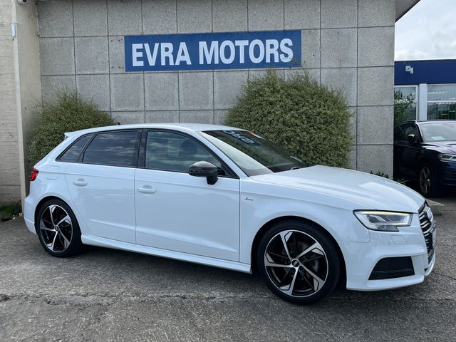 Image for 2019 Audi A3 HATCHBACK S-LINE BLACK EDITION AUTOMATIC 1.4 PETROL //HIGH SPEC//HALF LEATHER HEATED SEATS//REVERSE CAMERA//KEYLESS ENTRY//ADAPTIVE CRUISE CONTROL//