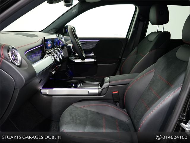 Image for 2025 Mercedes-Benz EQB *ONLY 2300KM* EQB 250+ AMG LINE EXECUTIVE OBSIDIAN BLACK WITH LEATHER AND ALCANTARA INTERIOR: 19” DIAMOND CUT ALLOYS, HEATED SEATS, REVERSING CAMERA