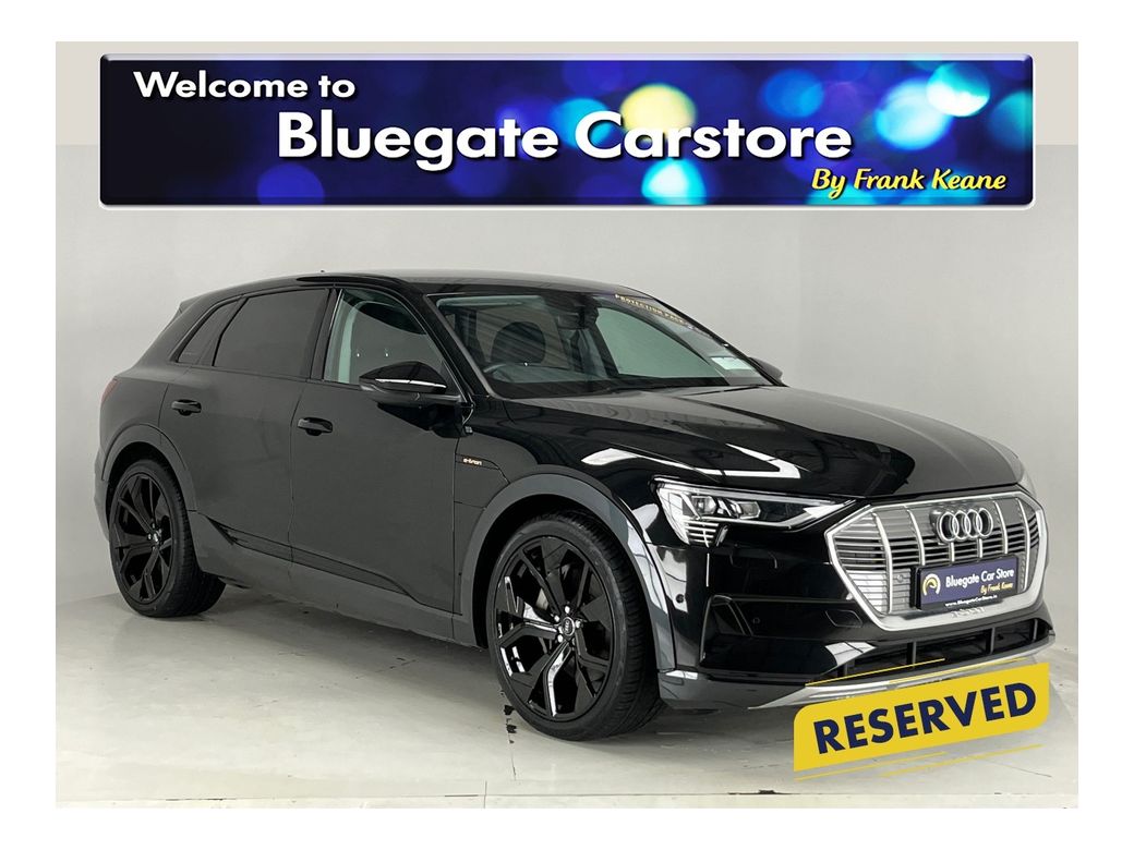 Image for 2020 Audi e-tron TECHNIK 50 QUATTRO NEW 22"ALLOYS**BLACK LEATHER INTERIOR**FRONT HEATED SEATS**DUAL CLIMATE CONTROL**TOUCH SCREEN MEDIA DISPLAY**REVERSE CAMERA**APPLECARPLAY**SATNAV**ELECTRIC TAILGATE**KEYLESS START*