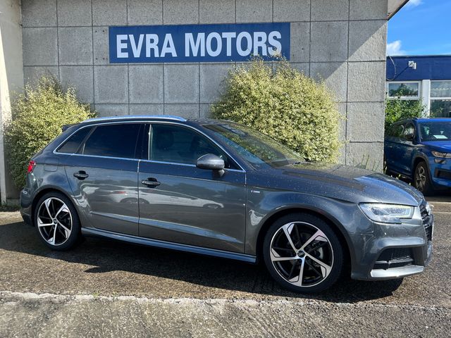 Image for 2019 Audi A3 SPORTBACK S-LINE AUTOMATIC 1.4 PETROL //HIGH SPEC//LOW MILES//HALF LEATHER HEATED SEATS//REVERSE CAMERA//KEYLESS ENTRY//ADAPTIVE CRUISE CONTROL//