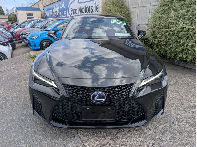 Image for 2021 Lexus IS 300h F-SPORT AUTOMATIC 2.5 PETROL //HIGH SPEC//FULL HEATED RED LEATHER ELECTRIC SEATS//360 PARKING CAMERAS//KEYLESS ENTRY//ADAPTIVE CRUISE CONTROL//