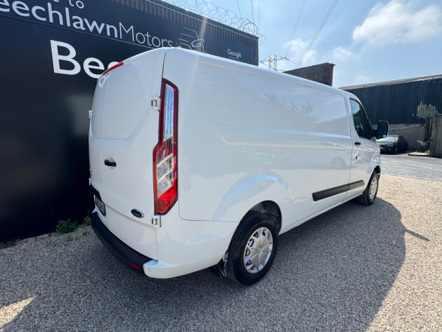 Image for 2021 Ford Transit Custom 2.0 TDCI 130PS LWB TREND // PRICE EXCL. VAT // ONE OWNER // FULL SERVICE HISTORY // 03/27 CVRT // CRUISE, BLUETOOTH AND PARKING SENSORS // TIMING BELT/WET BELT REPLACED // 