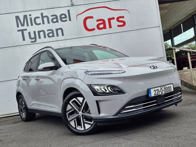 Image for 2022 Hyundai Kona Premium 64kWh Auto (Range 450km) Wireless Phone Charger + Heated Front Seats - First Registered December 2022 - Trade in Price €20, 999.