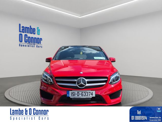 Image for 2015 Mercedes-Benz B Class B180 AUTOMATIC * AMG STYLING *JUPITER RED * PANORAMIC SLIDING SUNROOF * REAR-VIEW CAMERA * HEATED SEATS * 