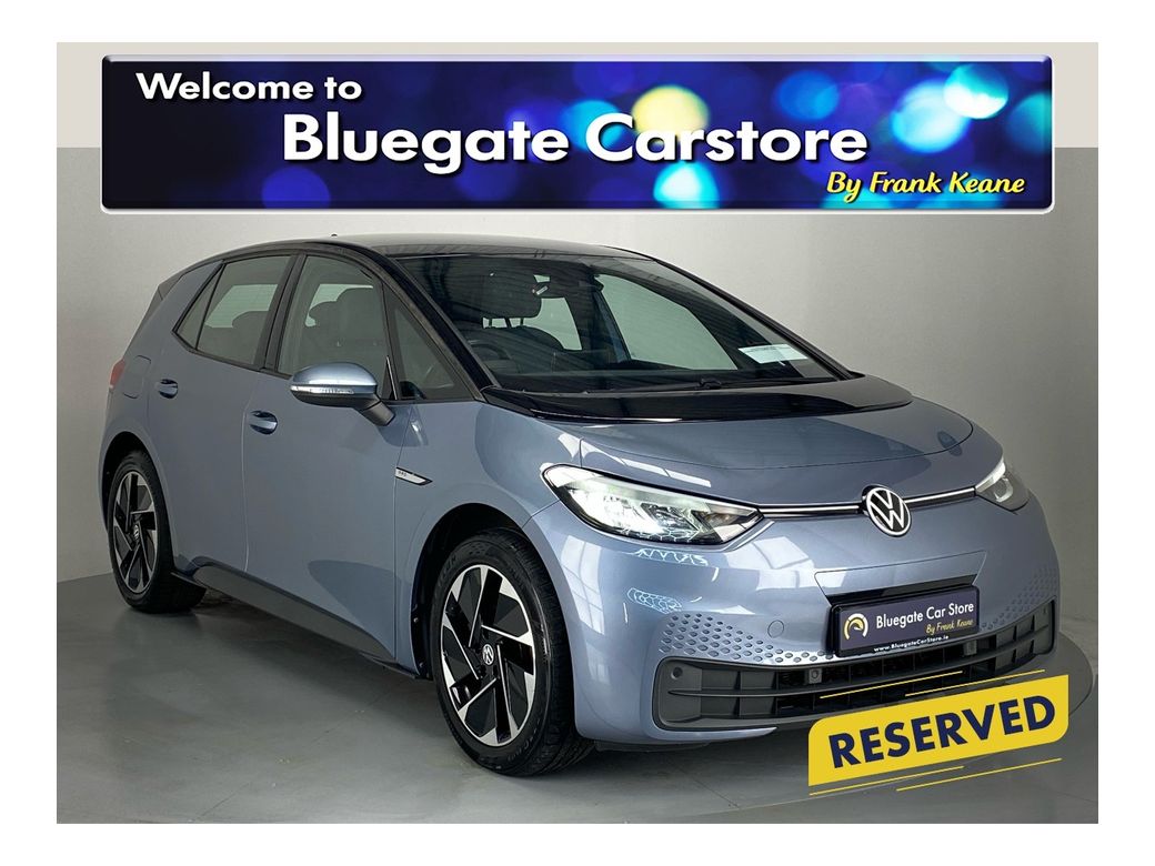 Image for 2022 Volkswagen ID.3 LIFE**DIGITAL DASH**TOUCH SCREEN MEDIA DISPLAY**PARKING SENSORS**HEATED SEATS**HEATED STEERING WHEEL**GREY CLOTH INTERIOR**APPLE CARPLAY**FINANCE ARRANGED**ISOFIX**