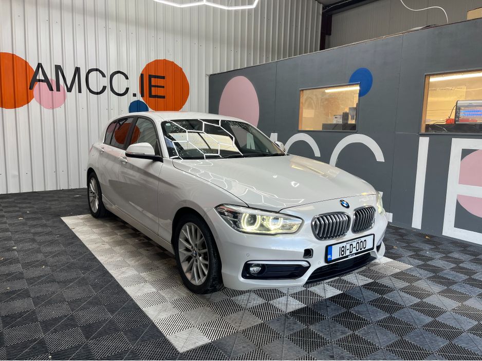 Image for 2018 BMW 1 Series €16950 2018 BMW 118D FASHIONISTA 2.0 AUTOMATIC / CRUISE CONTROL / REVERSE CAMERA / HEATED SEATS AND MORE