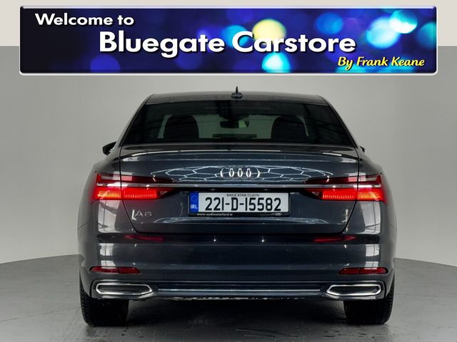 Image for 2022 Audi A6 LIMOUSINE 40 TDI SE 5DR AUTO NEW NCT**FRONT HEATED SEATS**BLACK LEATHER INTERIOR**MULTIFUNCTIONAL STEERING WHEEL**TOUCH SCREEN CLIMATE CONTROL**PARKING SENSORS**DRIVE SELECT MODES**APPLE CARPLAY**