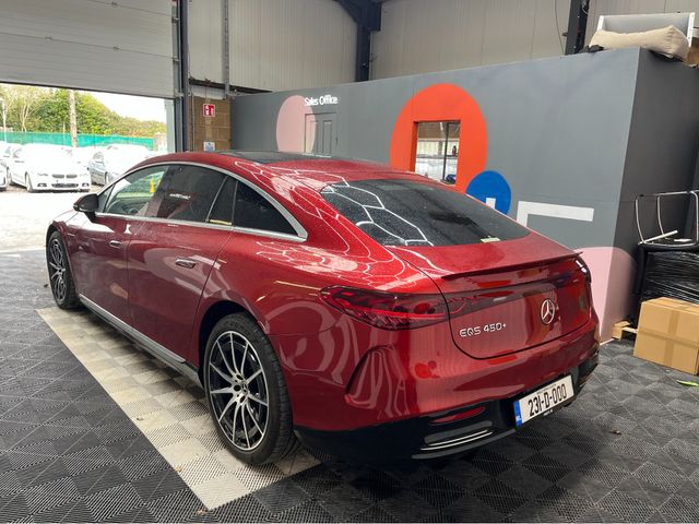 Image for 2023 Mercedes-Benz EQS €59950 2023 MERCEDES-BENZ EQS 450+ / CRUISE CONTROL / 360° CAMERA / ELECTRIC MEMORY HEATED & MASSAGING FRONT AND REAR SEATS / PADDLE SHIFTERS / AMBIENT LIGHTS / PANORAMIC SUNROOF / 2 REAR SCREEN