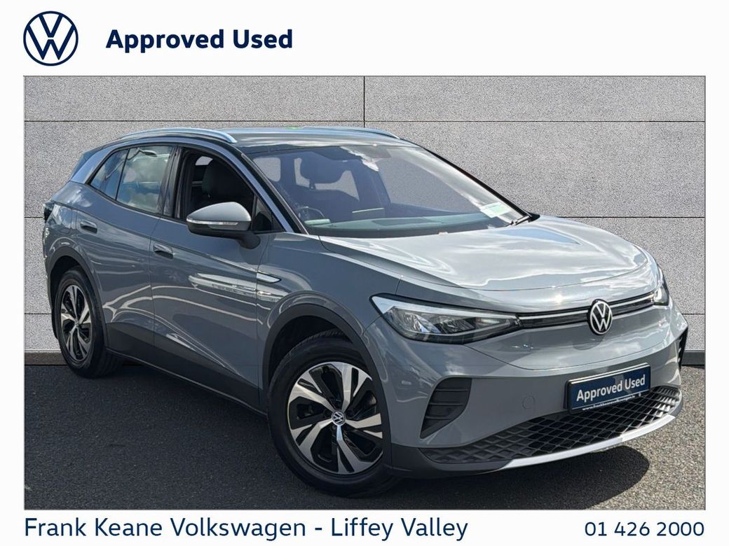 Image for 2022 Volkswagen ID.4 52KWH CITY 145BHP *ART VELOUR SEATS* *MOONSTONE GREY *HEATED SEATS* *CARPLAY & ANDROID AUTO* *BATTERY CERTIFIED* *PCP FINANCE AVAILABLE FROM €302PM*