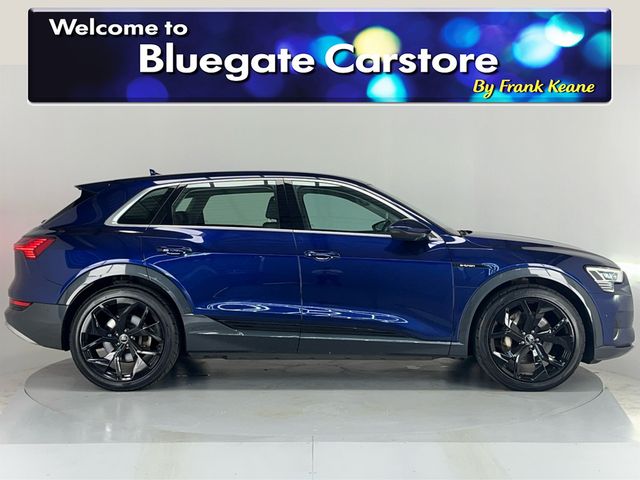 Image for 2022 Audi e-tron SPORT 50 QUATTRO**NEW 22"**BLACK LEATHER INTERIOR**FRONT HEATED SEATS**TOUCH SCREEN MEDIA DISPLAY**APPLECARPLAY**REVERSE CAMERA**DRIVE SELECT MODES**ELECTRIC TAILGATE**MULTIFUNCTIONAL STEERING WHEEL**
