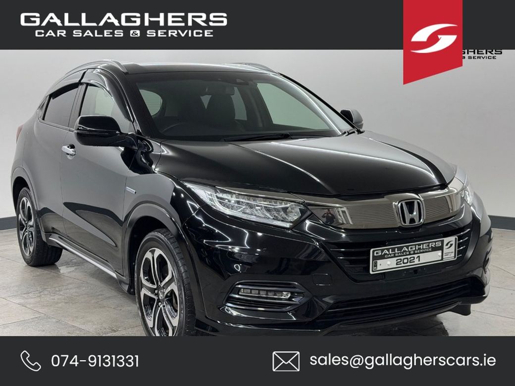 Image for 2021 Honda Vezel Z 1.5 PETROL HYBRID AUTOMATIC HALF LEATHER HEATED SEATS REVERSE CAMERA DIAMOND CUT ALLOYS