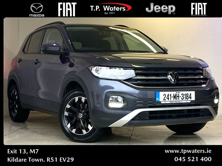 Image for 2024 Volkswagen T-Cross 1.0 TSI - REVERSINGE CAMERA - PRIVACY GLASS - DIAMOND CUT ALLOY WHEELS