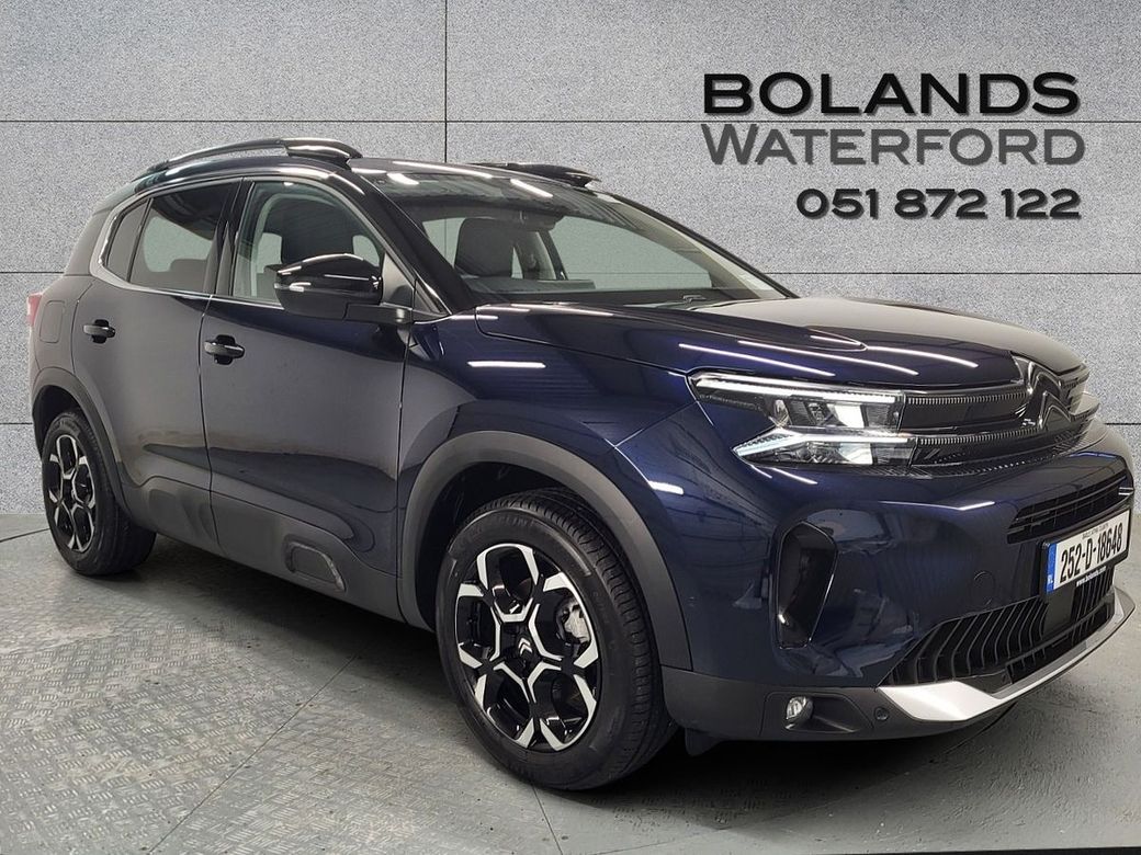 Image for 2025 Citroen C5 Aircross Blue HDI 130 EAT8 PLUS Pack From €118 Per Week