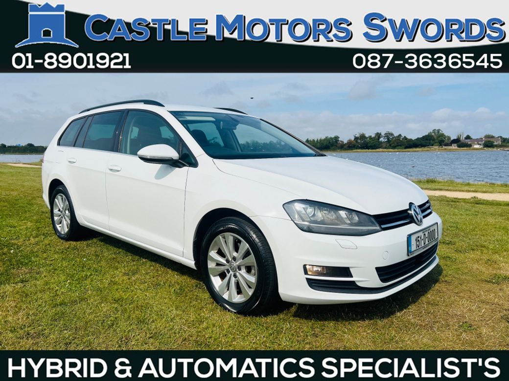 Image for 2015 Volkswagen Golf 2015 Golf 1.2 Variant, in White , only 75K Klms on the clock , spotless car .