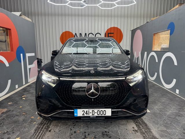 Image for 2024 Mercedes-Benz EQS 2024 MERCEDES-BENZ EQS 580 4MATIC SUV SPORTS AUTOMATIC/ CRUISE CONTROL / PARKING CAMERA / ELECTRIC MEMORY & HEATED SEATS / PADDLE SHIFTERS / PANORAMIC SUNROOF / AMBIENT LIGHTS / APPLE CARPLAY AND MORE