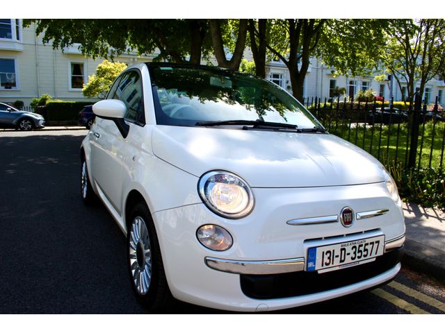 Image for 2013 Fiat 500 1.2 Lounge 69BHP 3DR, 78k miles , FSH, NCT
