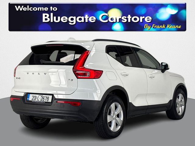 Image for 2020 Volvo XC40 T3**DIGITAL DASH**TOUCH SCREEN MEDIA DISPLAY**PARKING SENSORS**BLUETOOTH**KEYLESS START**FULL CLOTH INTERIOR**ELECTRIC HANDBRAKE**ISOFIX**FINANCE AVAILABLE**