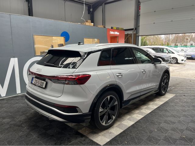 Image for 2023 Audi Q4 e-tron €32950 2023 AUDI Q4 E-TRON 40 S-LINE AUTOMATIC / CRUISE CONTROL / 360° CAMERA / HEATED SEATS / PADDLE SHIFTERS / AMBIENT LIGHTS / APPLE CARPLAY