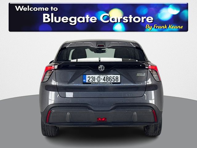 Image for 2023 MG MG4 LR EXCITE EV 203PS 5DR AUTO **FULL BLACK CLOTH INTERIOR**APPLE CARPLAY**ANDROID AUTO**TOUCHSCREEN INFOTAINMENT SYSTEM**DIGITAL DASHBOARD**LANE ASSIST**ISOFIX**17 INCH ALLOY WHEELS**AUTOHOLD**