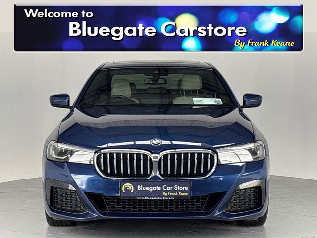 Image for 2021 BMW 5 Series M SPORT**SUNROOF**LEATHER HEATED SEATS**DIGITAL DASH**TOUCH SCREEN APPLE CAR PLAY**MULTIFUNCTIONAL STEERING WHEEL**REVERSE CAMERA**PARKING SENSORS**KEYLESS START**DRIVE MODES**CRUISE CONTROL**