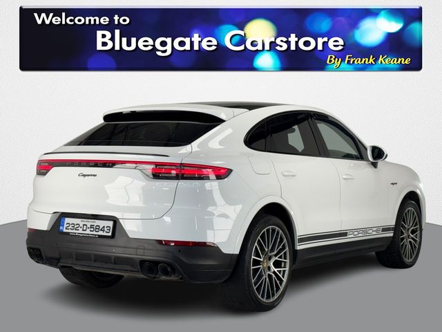 Image for 2023 Porsche Cayenne E-HYBRID COUPE PLATINUM EDITION**PANORAMIC ROOF**BOSE SOUND SYSTEM**BLACK LEATHER INTERIOR**FRONT HEATED ELECTRIC MEMORY SEATS**TOUCH SCREEN INFOTAINMENT**REVERSE CAMERA**APPLE CARPLAY*21 INCH ALLOYS*