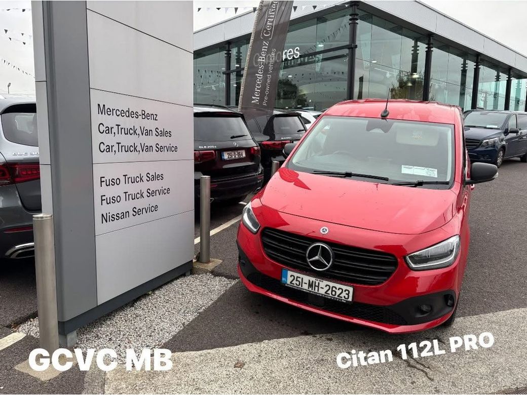 Image for 2025 Mercedes-Benz Citan 112L PRO 3 SEATER