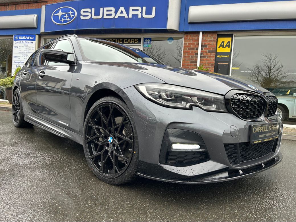 Image for 2021 BMW 3 Series "Ultimate M-Sport Tourer + M3 Quad Exhaust , Black 20"s , Full Aero-Kit - Stunning Must See Car - Top Trade-Ins & Great Finance Deals - Assured Dealer Warranty -