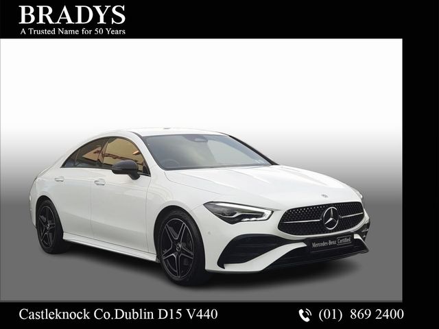 Image for 2025 Mercedes-Benz CLA Class CLA 180 Coupe AMG Line Plus--Night Package, Ambient Lighting
